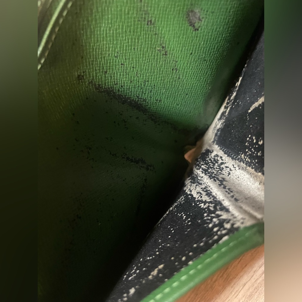 Vintage Louis Vuitton Wallet Green - Picture 7 of 9